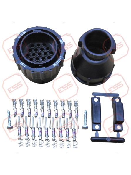 uP Series, 19 Pin Plug Kit (Circular Black)